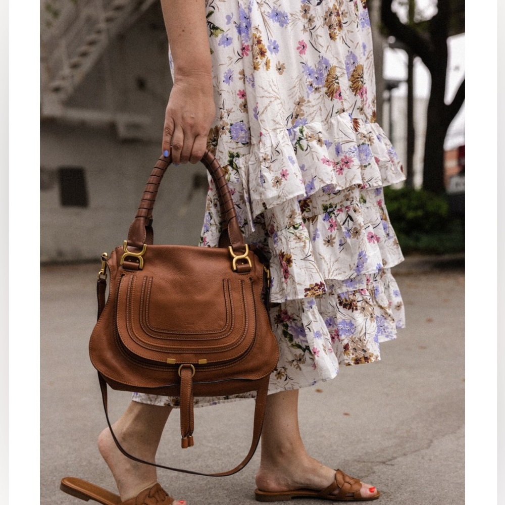 🌸BEAUTIFUL FLORAL CAP SLEEVE DRESS - Picture 6 of 11